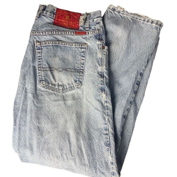Lucky Brand Jeans Vintagelucky Brand Dungarees By Gene Montesano Sz
